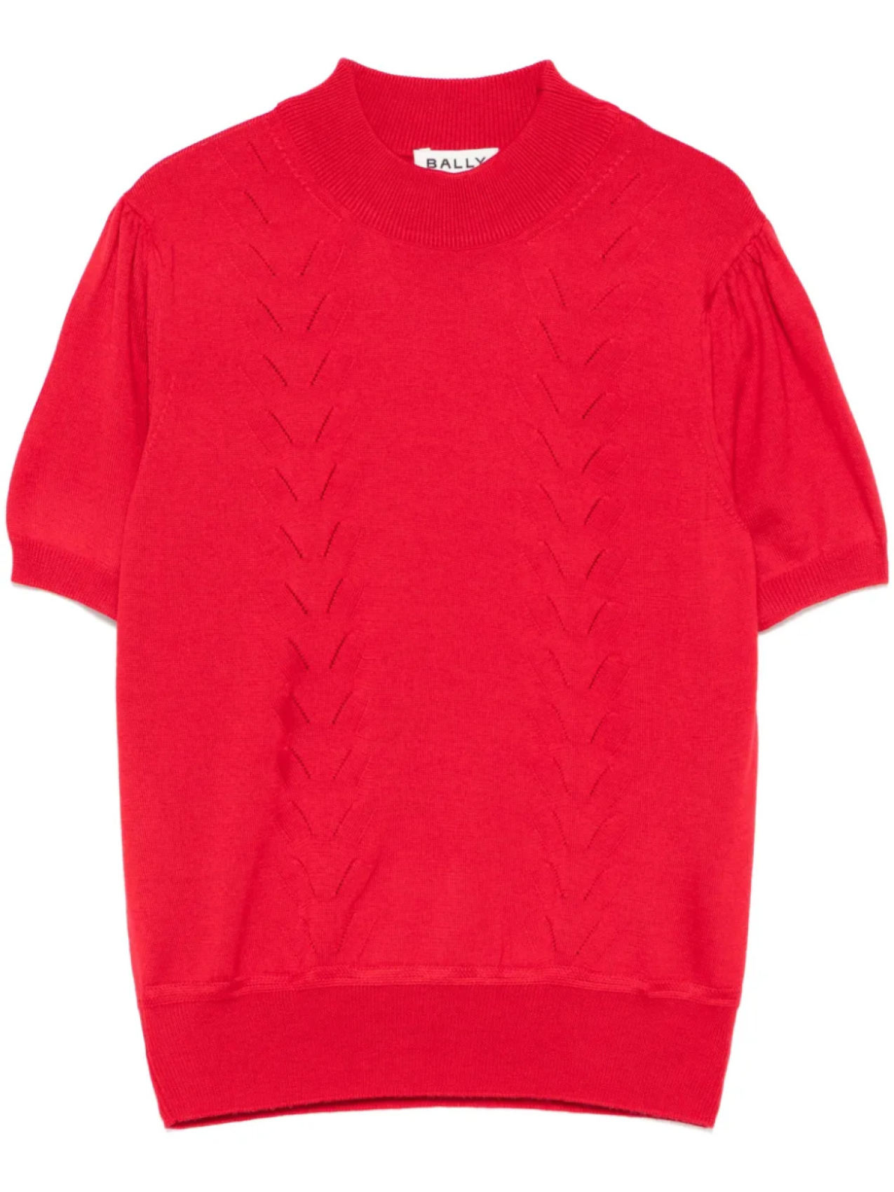 Bally топ тонкой вязки, красный
Bally топ тонкой вязки, красный