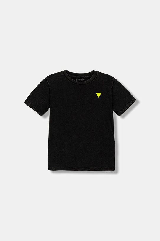 Детская хлопковая футболка Guess, черный
Детская хлопковая футболка Guess, черный