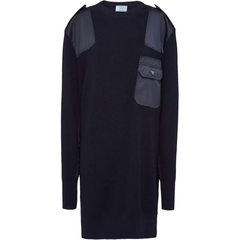 Женское платье с длинными рукавами Prada, marine синий
Женское платье с длинными рукавами Prada, marine синий