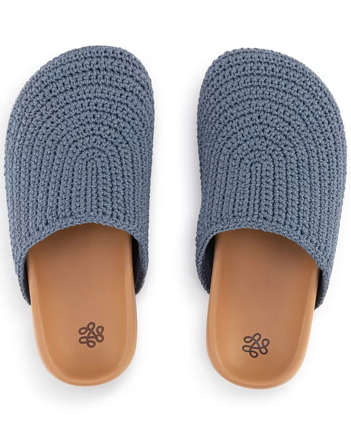 Детские кроксы Bolinas с вязаным верхом для девочек The Sak, синий
Детские кроксы Bolinas с вязаным верхом для девочек The Sak, синий