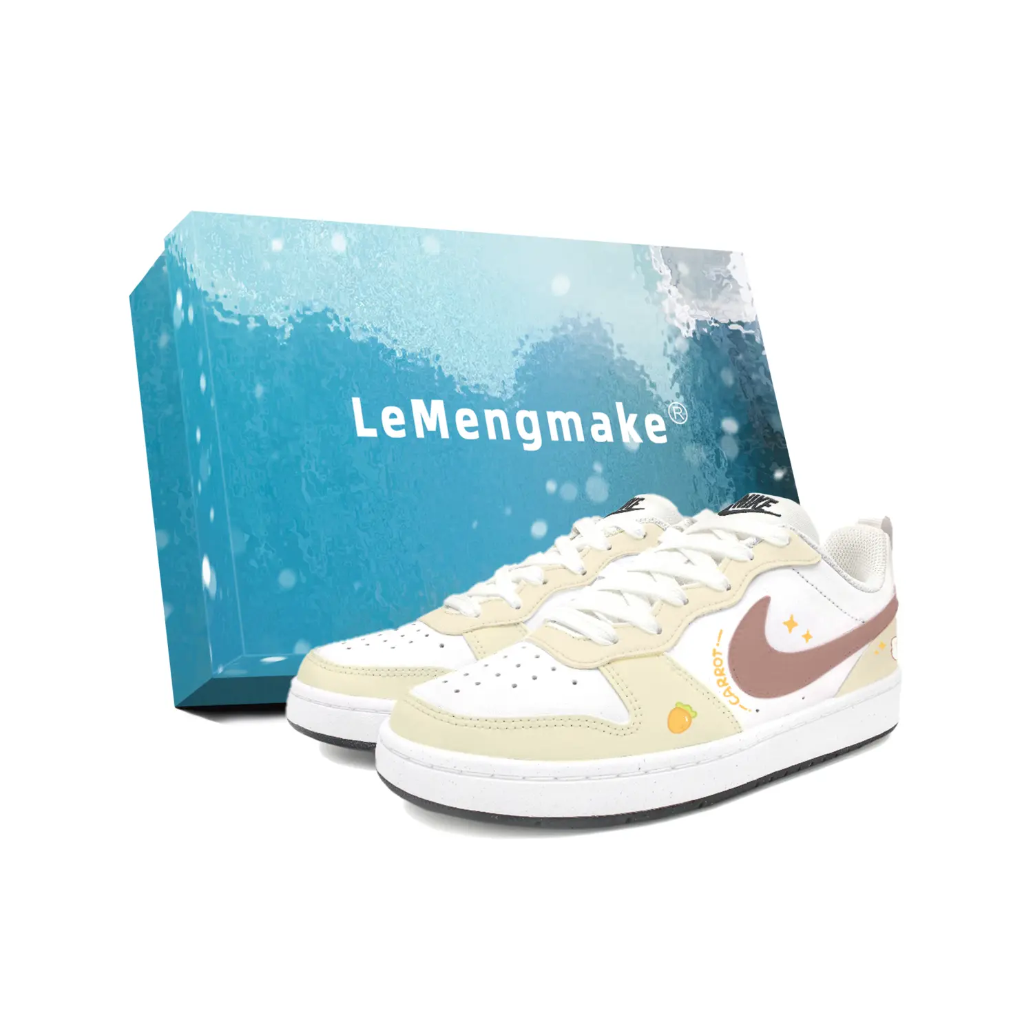 Nike Кроссовки для скейтбординга Court Borough Potato Bunny Whispers Abrasion Resistant низкие желтые детские
Nike Кроссовки для скейтбординга Court Borough Potato Bunny Whispers Abrasion Resistant низкие желтые детские