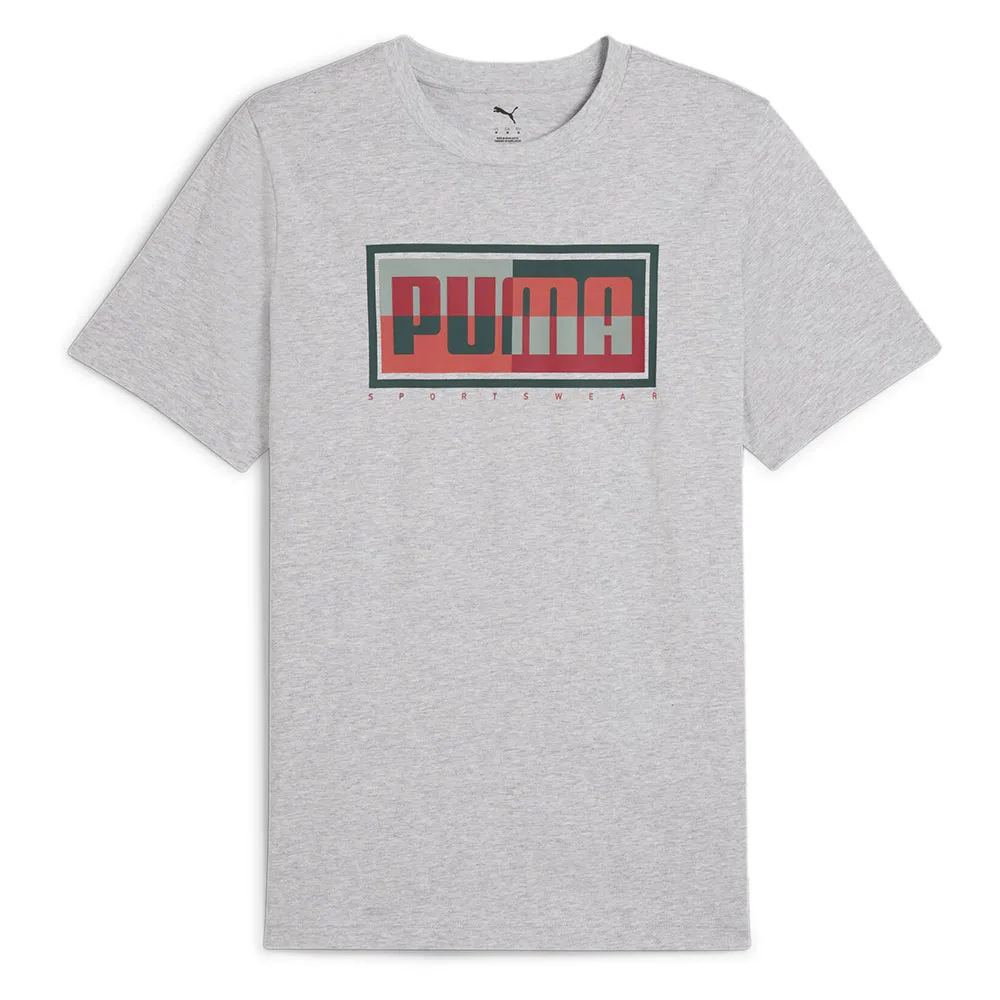 Футболка с коротким рукавом Puma Graphics Box, серый
Футболка с коротким рукавом Puma Graphics Box, серый