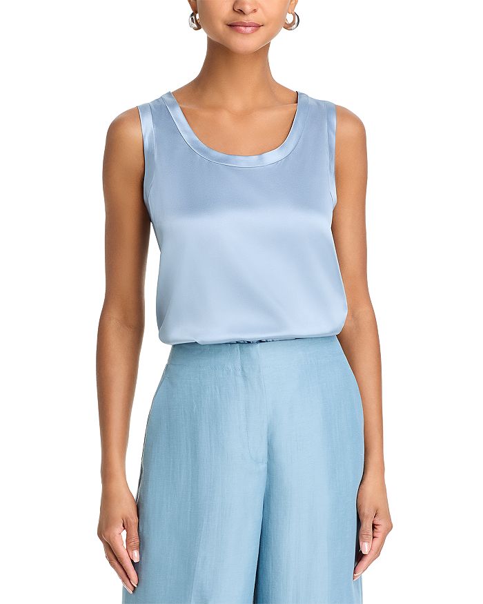 Двусторонняя шелковая блузка Lafayette 148 New York, белый
Двусторонняя шелковая блузка Lafayette 148 New York, белый