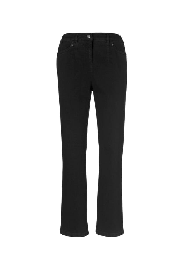 Короткий размер: простые джинсы Анна Goldner, черный
Короткий размер: простые джинсы Анна Goldner, черный