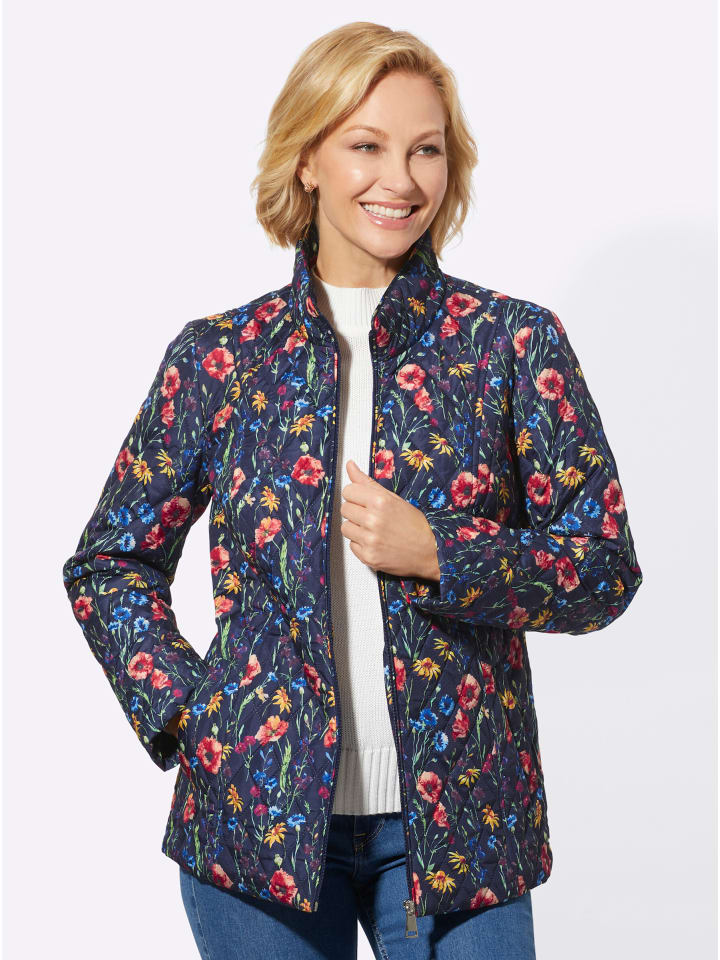 Стеганая куртка с темно-синим и коралловым принтом WITT WEIDEN
Стеганая куртка с темно-синим и коралловым принтом WITT WEIDEN