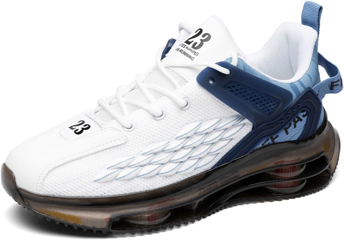 Мужские модные кроссовки для тенниса, спортивные прогулочные туфли, с контрастным цветом, для тренировок и повседневной носки Spwagym, белый/синий
Мужские модные кроссовки для тенниса, спортивные прогулочные туфли, с контрастным цветом, для тренировок и повседневной носки Spwagym, белый/синий