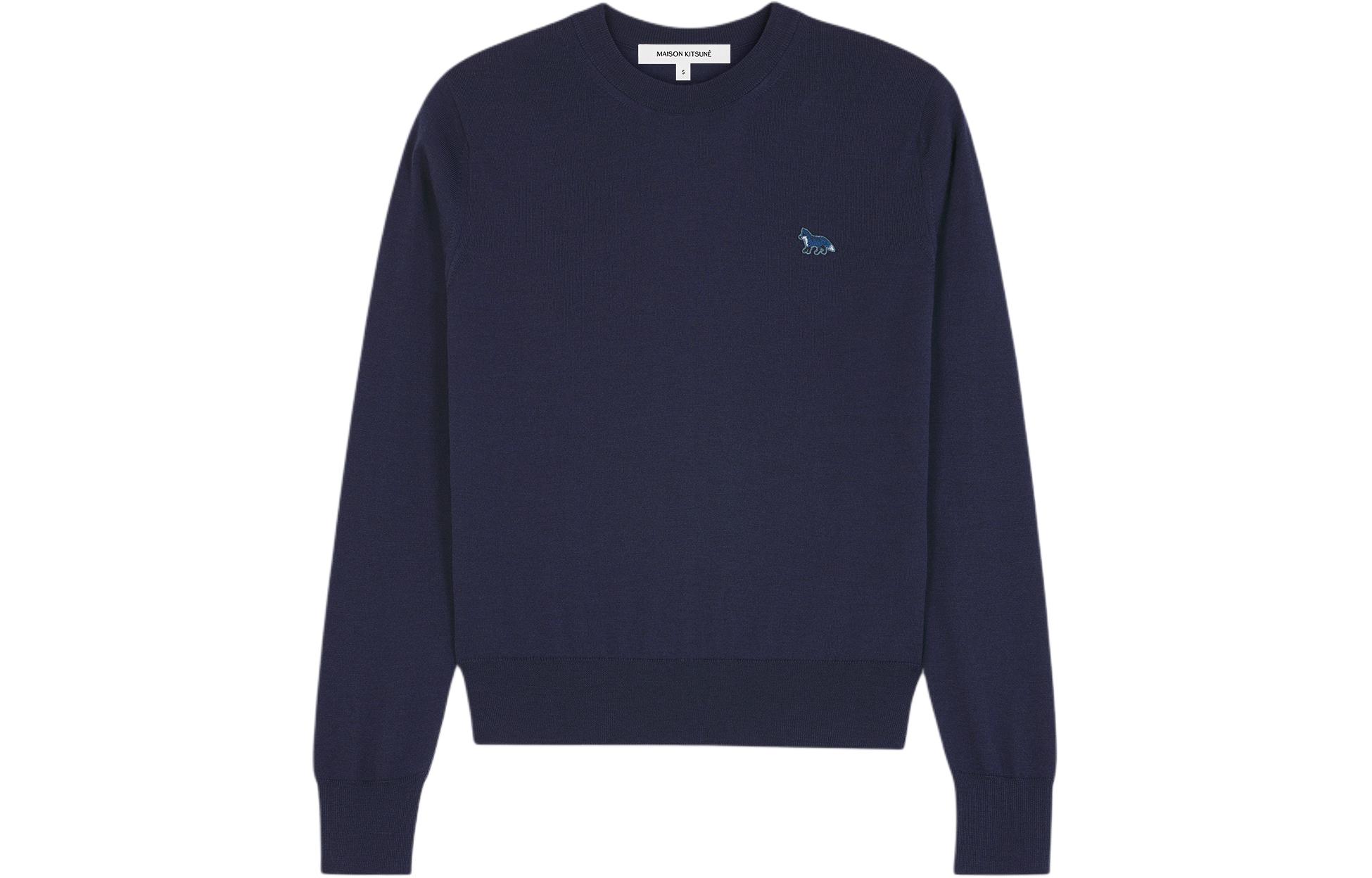 Свитер с нашивкой Baby Fox от Maison Kitsuné Maison Kitsune, синий
Свитер с нашивкой Baby Fox от Maison Kitsuné Maison Kitsune, синий