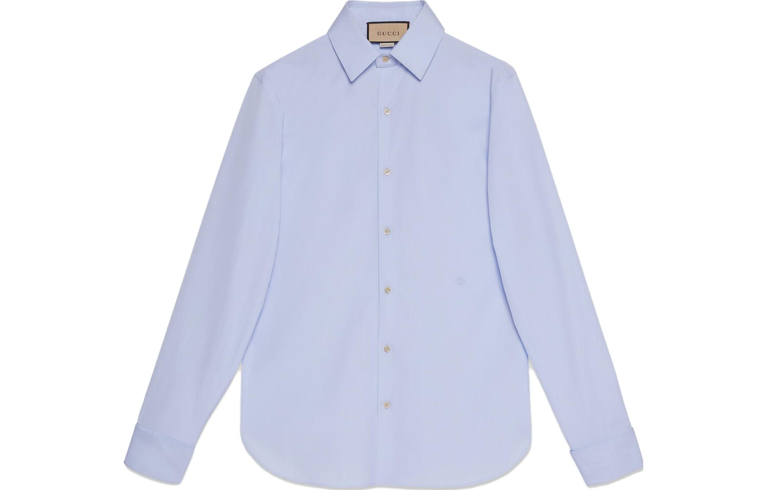 Рубашка мужская светло-синяя Gucci, светло-голубой
Рубашка мужская светло-синяя Gucci, светло-голубой