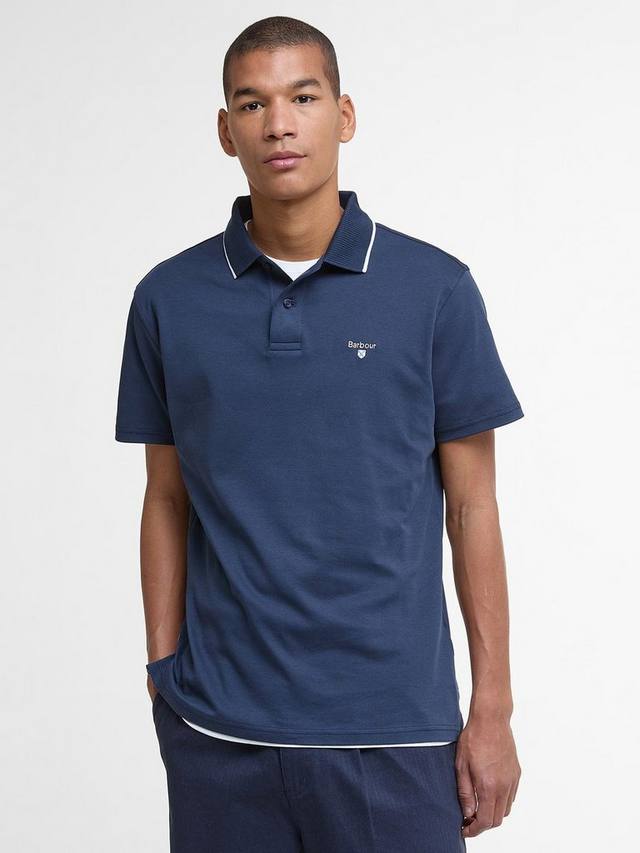 Хлопковая поло с коротким рукавом Regular Fit Hackney Barbour, Navy
Хлопковая поло с коротким рукавом Regular Fit Hackney Barbour, Navy