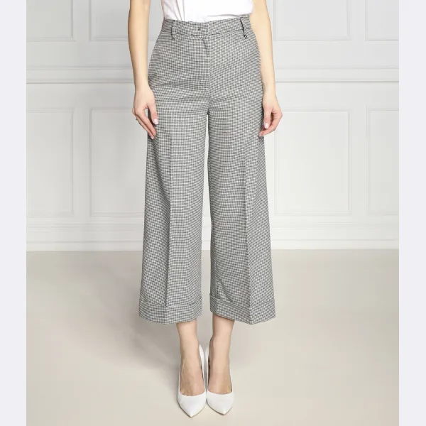 Брюки-Палаццо с добавлением шерсти Liu Jo, черный 
Брюки-Палаццо с добавлением шерсти Liu Jo, черный