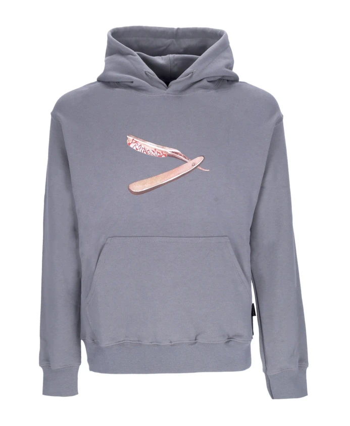 Серая толстовка с капюшоном и карманом-кенгуру. Propaganda, серый
Серая толстовка с капюшоном и карманом-кенгуру. Propaganda, серый