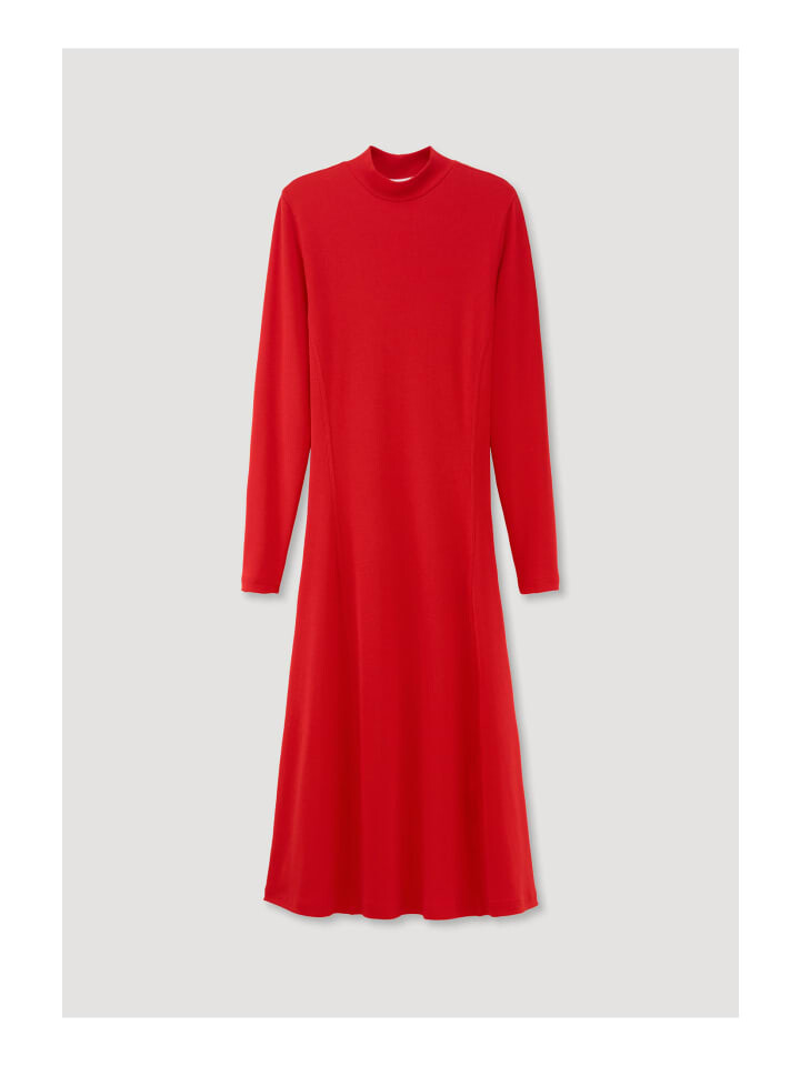 Длинное платье Hessnatur Rib Jersey Midi Slim aus Bio Baumwolle, красный 
Длинное платье Hessnatur Rib Jersey Midi Slim aus Bio Baumwolle, красный