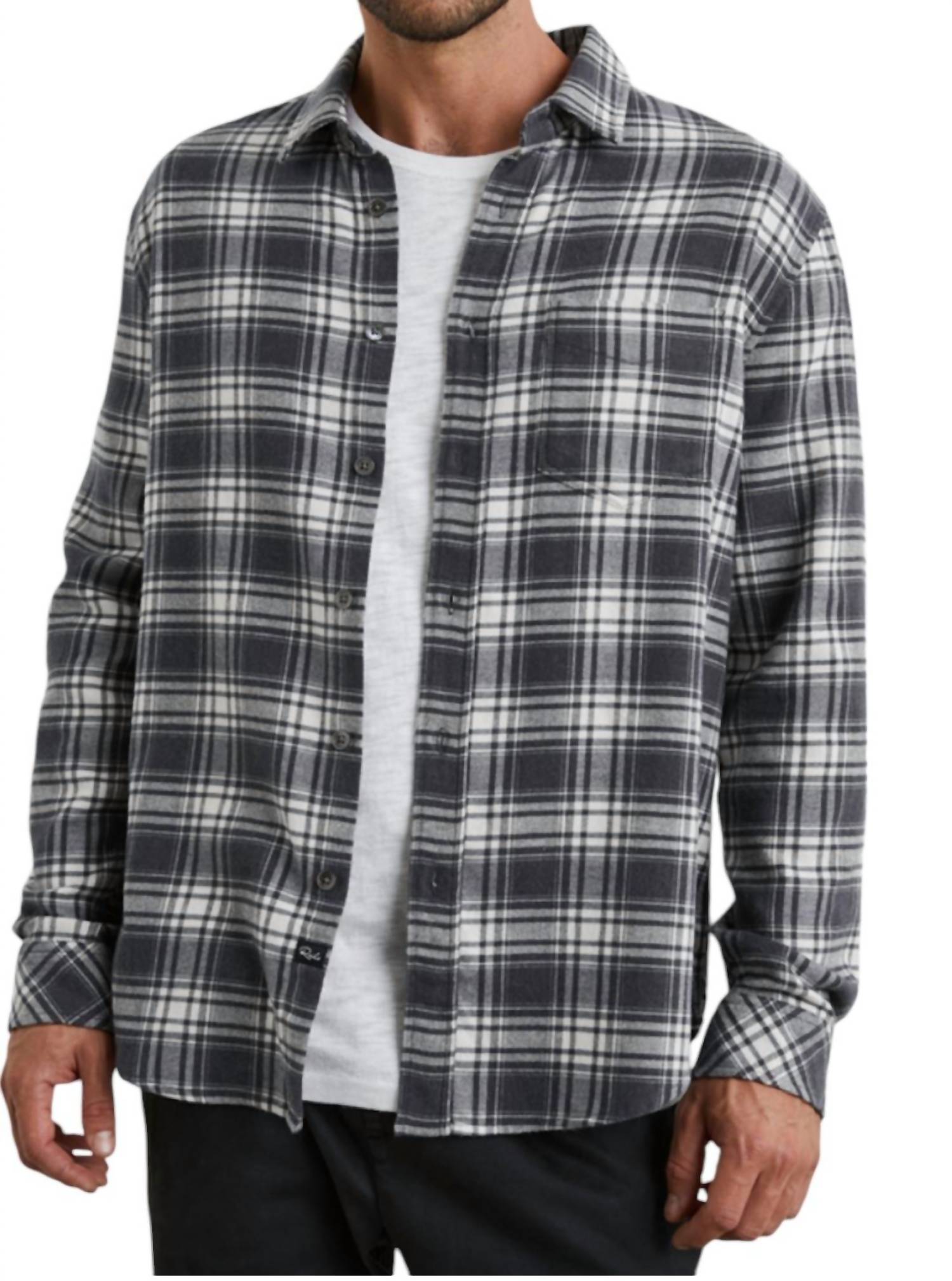 Рубашка Sussex с длинными рукавами в черную клетку Rails
Рубашка Sussex с длинными рукавами в черную клетку Rails