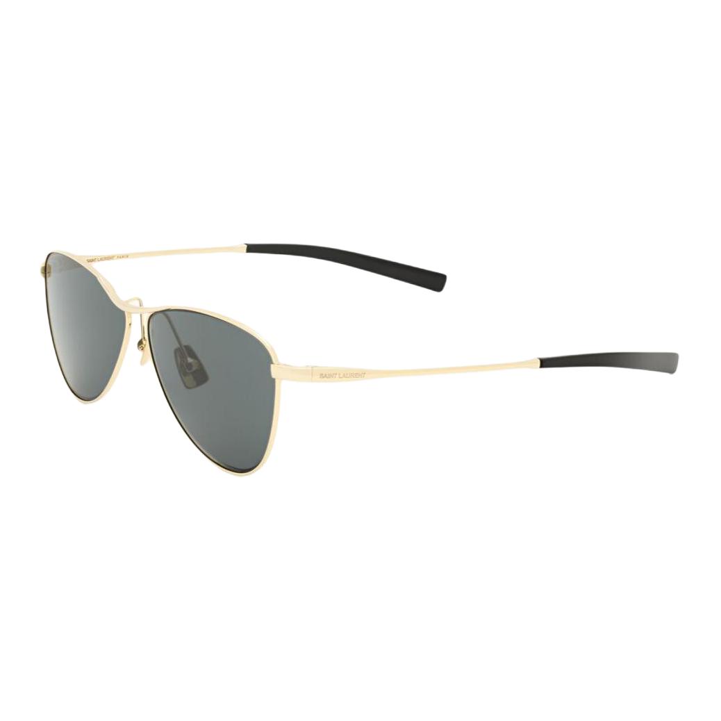 SAINT LAURENT Солнцезащитные очки с геометрической оправой, Gold
SAINT LAURENT Солнцезащитные очки с геометрической оправой, Gold