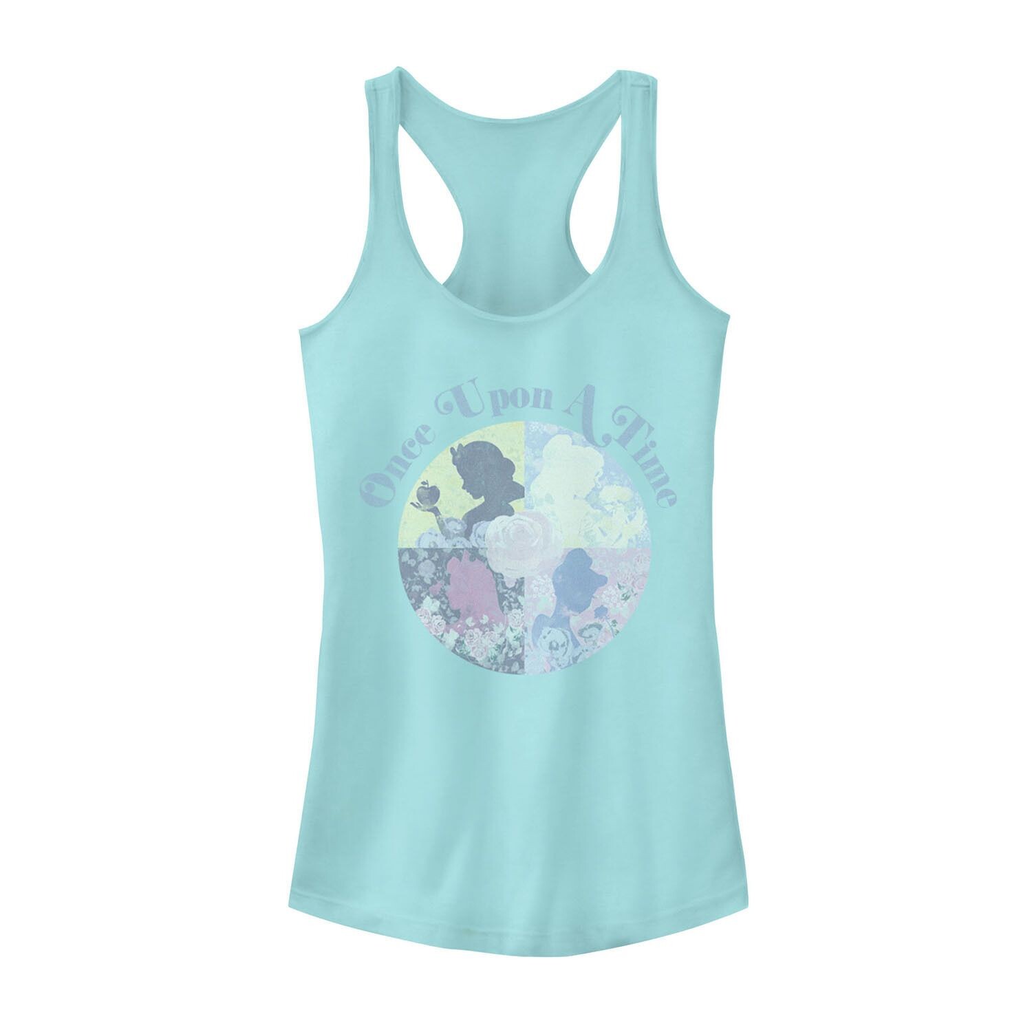 Майка с силуэтом принцессы Диснея для юниоров «Однажды в сказке» Licensed Character
