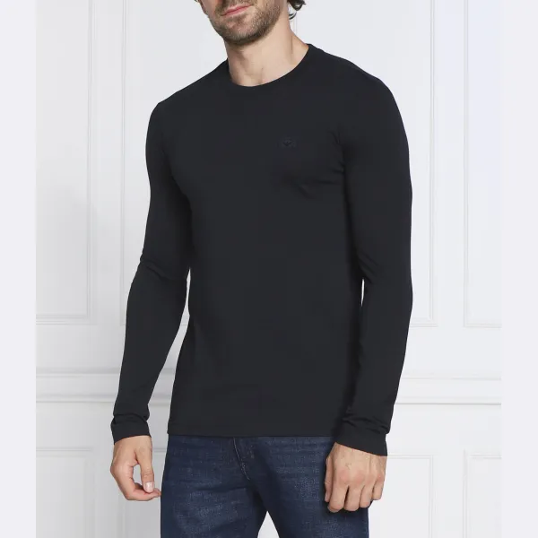 Облегающий крой с длинным рукавом Emporio Armani, синий
Облегающий крой с длинным рукавом Emporio Armani, синий