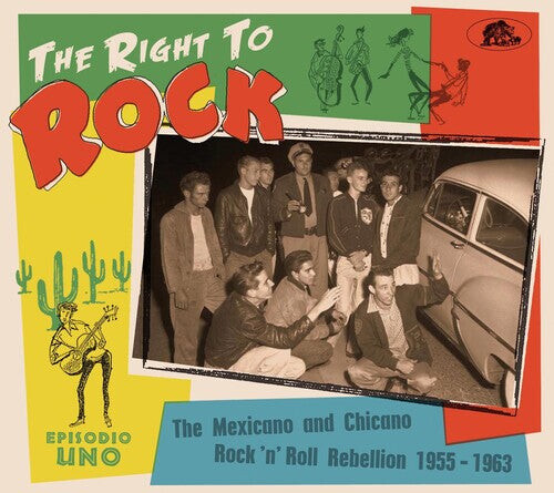 CD диск Right to Rock: Mexicano Rock 'N' Roll / Various: Right To Rock: The Mexicano And Chicano Rock 'N' Roll Rebellion 1955-1963 (Various Artists)
CD диск Right to Rock: Mexicano Rock 'N' Roll / Various: Right To Rock: The Mexicano And Chicano Rock 'N' Roll Rebellion 1955-1963 (Various Artists)