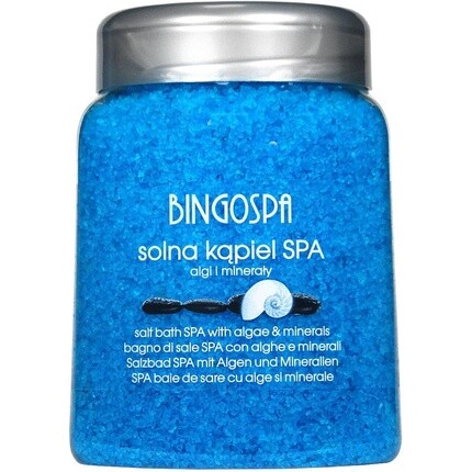 Соль для спа-ванн с водорослями и минералами 850 г Bingospa
Соль для спа-ванн с водорослями и минералами 850 г Bingospa