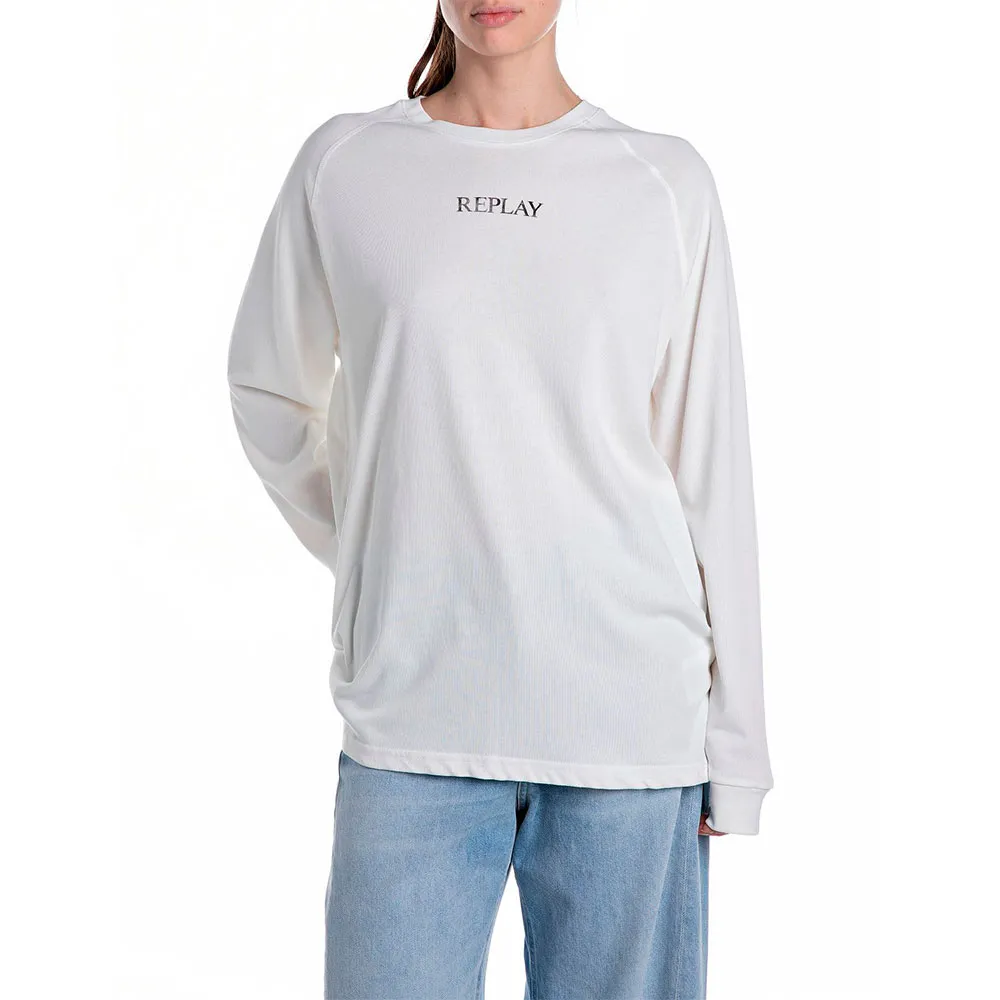 Лонгслив Replay W3393A.000.23792P, белый
Лонгслив Replay W3393A.000.23792P, белый