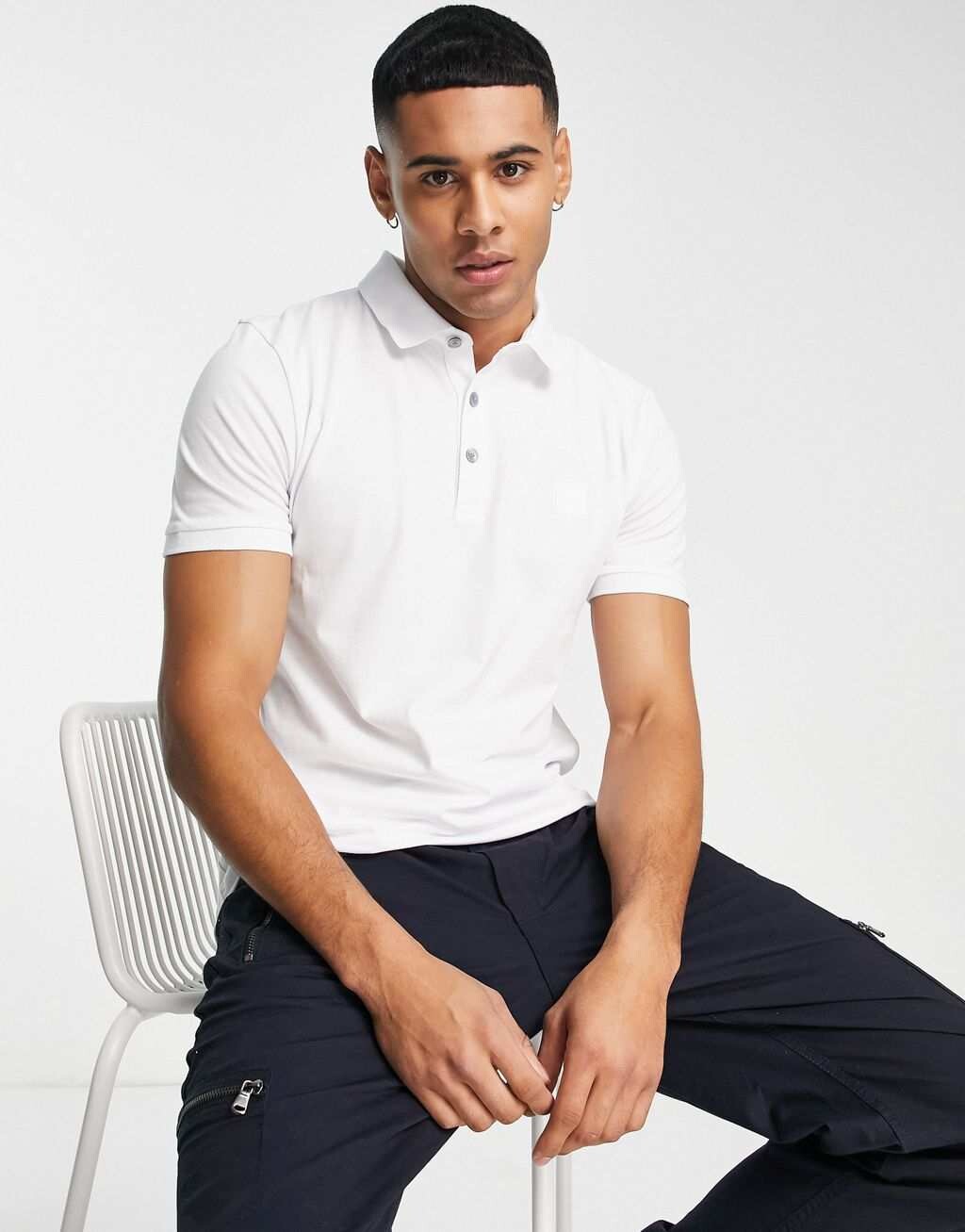 Белая футболка-поло BOSS Orange Passenger, Белый, Белая футболка-поло BOSS Orange Passenger
Белая футболка-поло BOSS Orange Passenger, Белый, Белая футболка-поло BOSS Orange Passenger