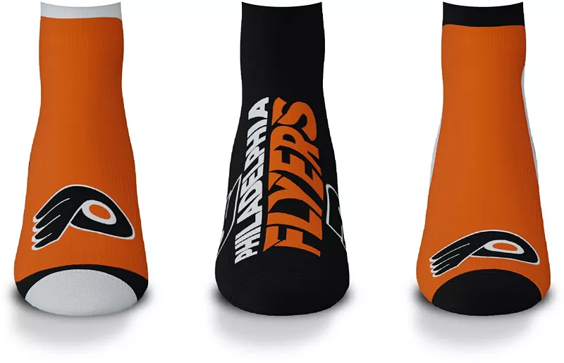 Комплект из 3 носков до щиколотки для босых ног Philadelphia Flyers For Bare Feet
Комплект из 3 носков до щиколотки для босых ног Philadelphia Flyers For Bare Feet
