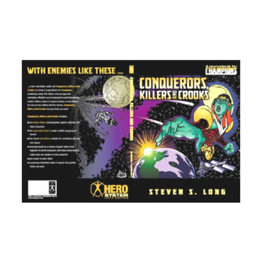 Conquerors, Killers and Crooks, Champions (5th Edition), мягкая обложка
Conquerors, Killers and Crooks, Champions (5th Edition), мягкая обложка