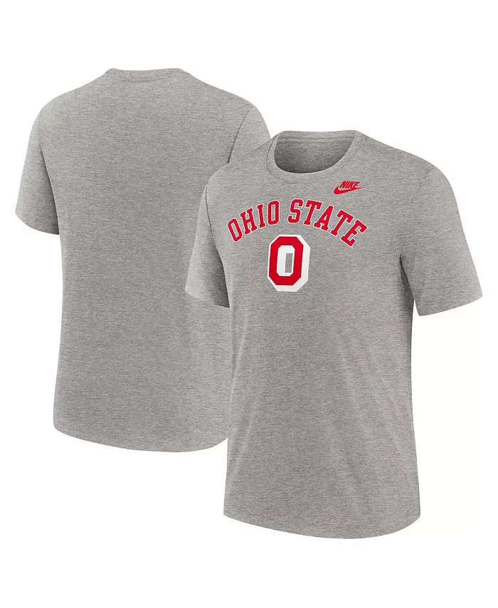 Мужская футболка Heather Gray Ohio State Buckeyes Legacy Arch Tri-Blend Nike
Мужская футболка Heather Gray Ohio State Buckeyes Legacy Arch Tri-Blend Nike