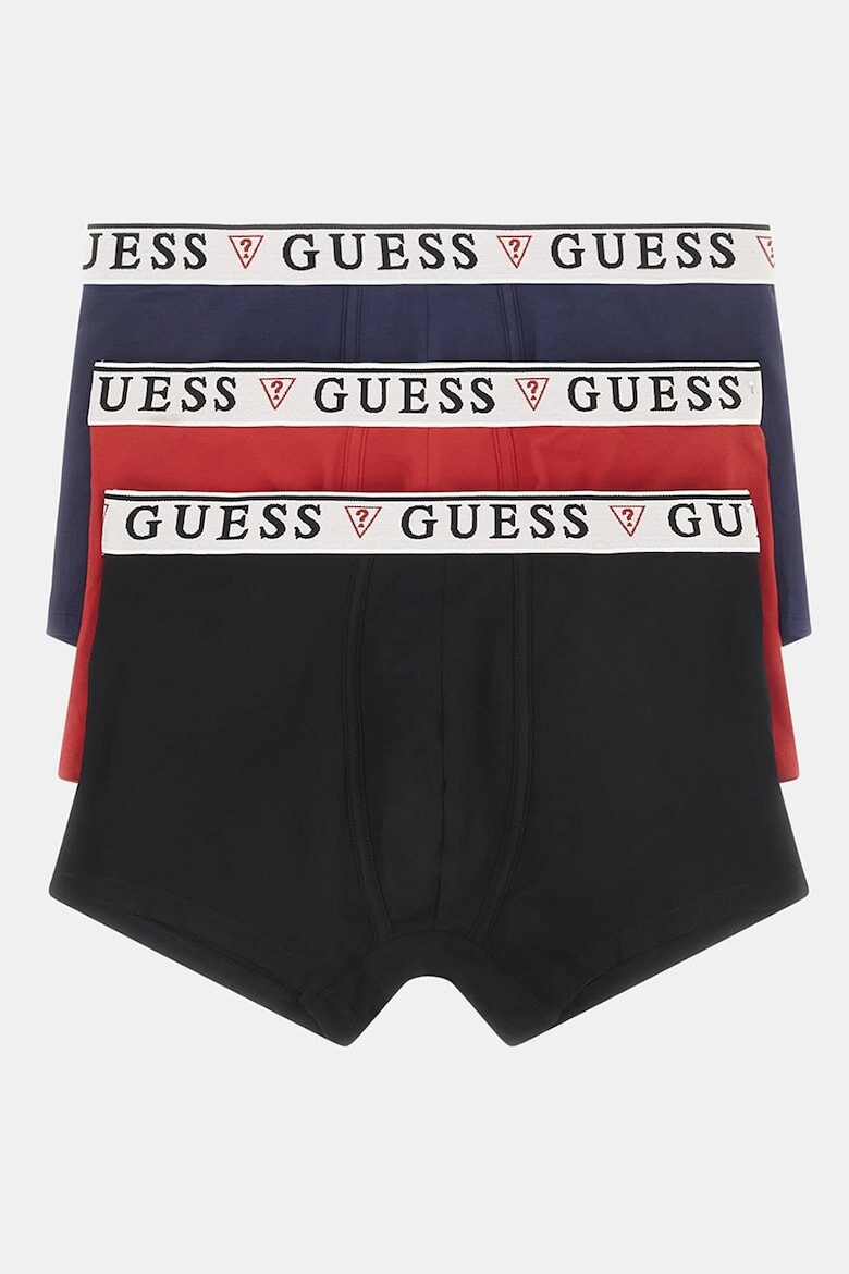 Боксеры с логотипом - 3 пары Guess, красный
Боксеры с логотипом - 3 пары Guess, красный
