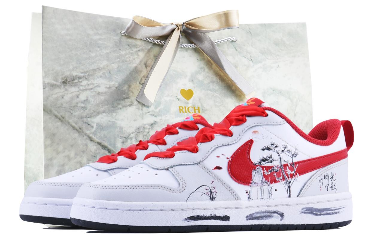 Кроссовки Nike Court Borough Skateboarding Shoes Women's Low-top Red, белый/красный
Кроссовки Nike Court Borough Skateboarding Shoes Women's Low-top Red, белый/красный