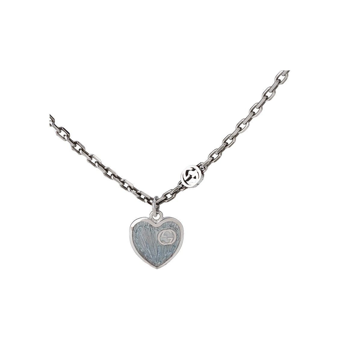 GUCCI 925 Sterling Silver свитерная цепь Women's Blue
GUCCI 925 Sterling Silver свитерная цепь Women's Blue