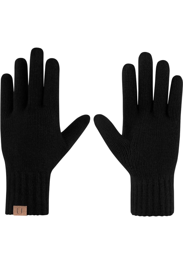 Перчатки из шерсти мериноса гладкая вязка Normani, черный
Перчатки из шерсти мериноса гладкая вязка Normani, черный