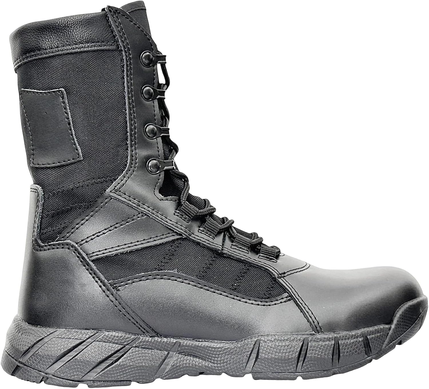 Мужские тактические боевые кожаные ботинки Alloaone, водонепроницаемые, дышащие, для походов на открытом воздухе, работы, безопасные и удобные, черный
Мужские тактические боевые кожаные ботинки Alloaone, водонепроницаемые, дышащие, для походов на открытом воздухе, работы, безопасные и удобные, черный