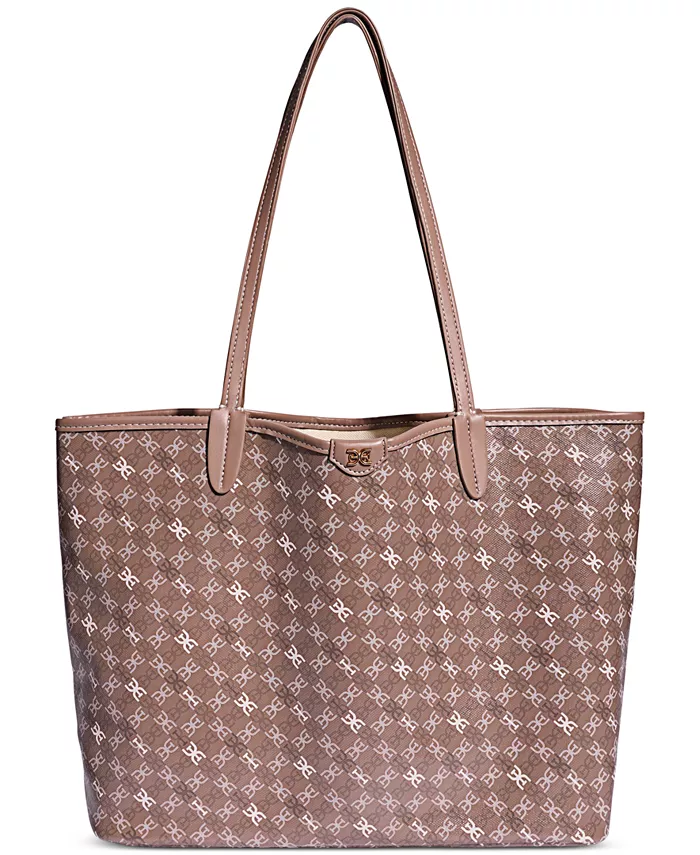 Черная сумка-шоппер Harper с большой монограммой Sam Edelman, коричневый/бежевый
Черная сумка-шоппер Harper с большой монограммой Sam Edelman, коричневый/бежевый