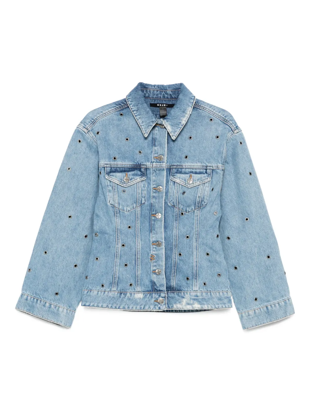 Джинсовая куртка Chroma с люверсами Ksubi, синий
Джинсовая куртка Chroma с люверсами Ksubi, синий