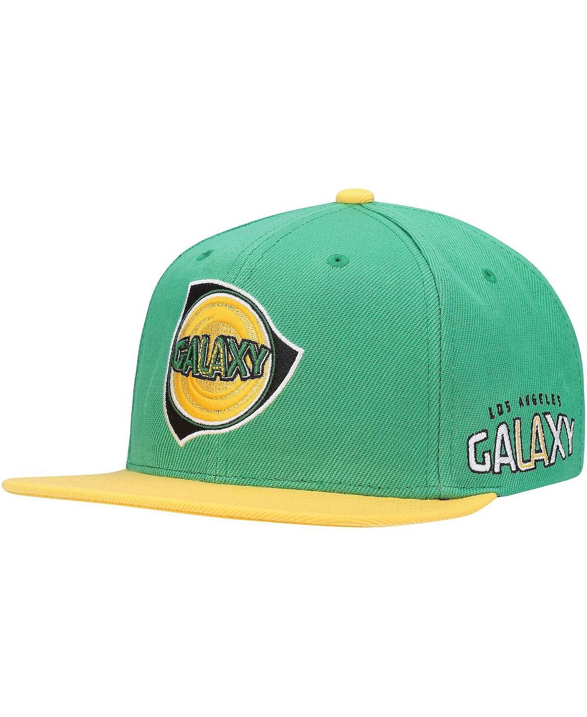 Мужская зеленая двухцветная бейсболка Snapback с историческим логотипом LA Galaxy начиная с 96-го года Mitchell & Ness
Мужская зеленая двухцветная бейсболка Snapback с историческим логотипом LA Galaxy начиная с 96-го года Mitchell & Ness