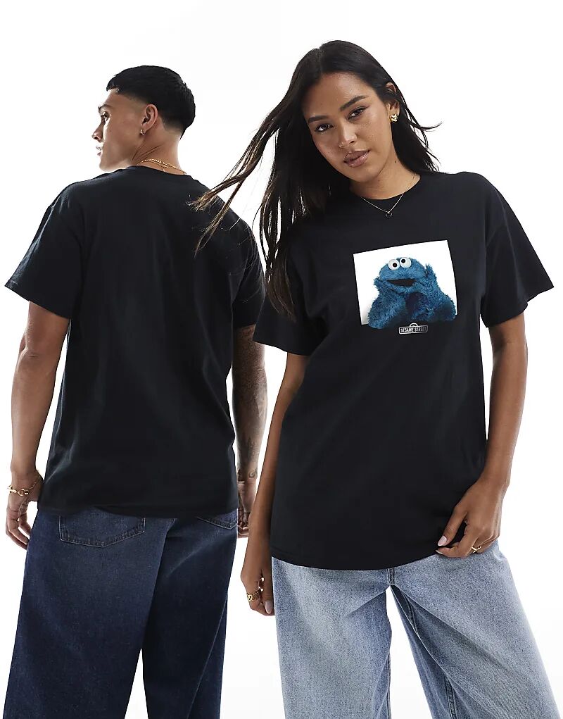 Футболка с фотографией Печеньки-монстра PRNT черного цвета
Футболка с фотографией Печеньки-монстра PRNT черного цвета