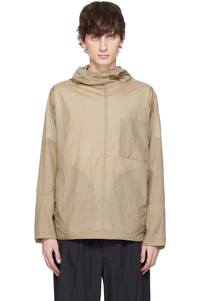Нейлоновая куртка с капюшоном в стиле рубашки Document, хаки
Нейлоновая куртка с капюшоном в стиле рубашки Document, хаки
