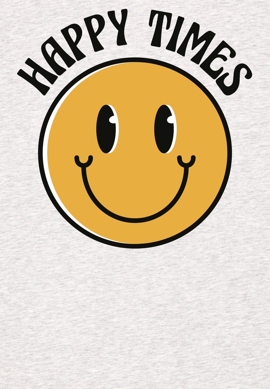 Футболка с принтом HAPPY TIMES SMILEY EMOJI watapparel, цвет Mottled Light Grey
Футболка с принтом HAPPY TIMES SMILEY EMOJI watapparel, цвет Mottled Light Grey