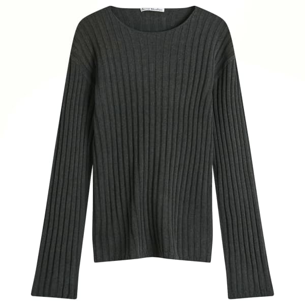 Джемпер Kartic из хлопка с ребристой отделкой Acne Studios, темно-серый melange
Джемпер Kartic из хлопка с ребристой отделкой Acne Studios, темно-серый melange