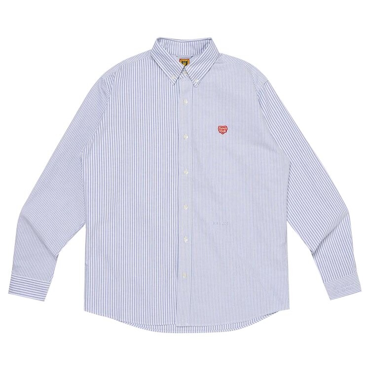 Рубашка Human Made Stripe Oxford Shirt, синий 
Рубашка Human Made Stripe Oxford Shirt, синий