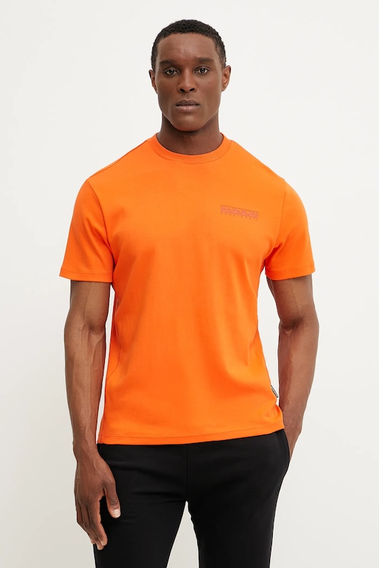 Хлопковая футболка S-Vanni Napapijri, оранжевый
Хлопковая футболка S-Vanni Napapijri, оранжевый
