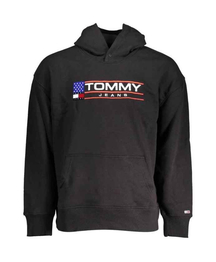 Черная толстовка с вышивкой, модель dm0dm10801 Tommy Hilfiger, черный
Черная толстовка с вышивкой, модель dm0dm10801 Tommy Hilfiger, черный