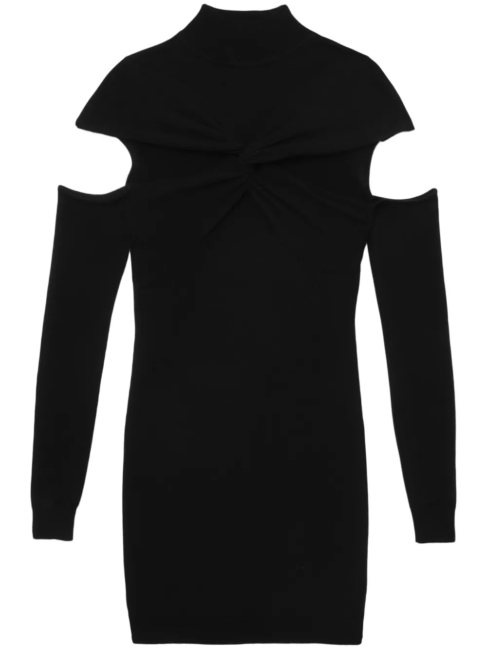Шерстяное платье мини с вырезами COPERNI, черный
Шерстяное платье мини с вырезами COPERNI, черный