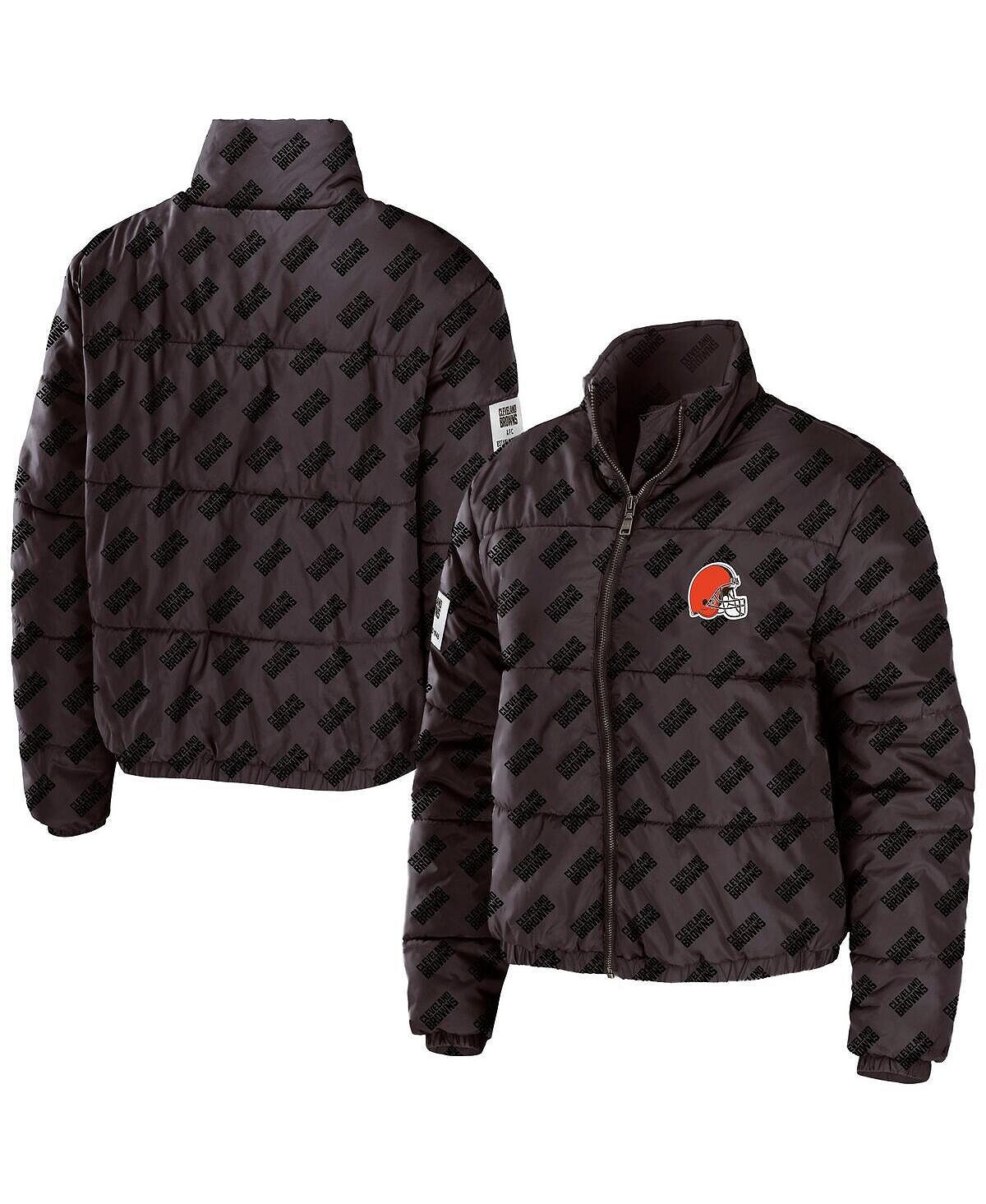 Женская коричневая укороченная куртка-пуховик с молнией во всю длину Cleveland Browns WEAR by Erin Andrews, коричневый
Женская коричневая укороченная куртка-пуховик с молнией во всю длину Cleveland Browns WEAR by Erin Andrews, коричневый