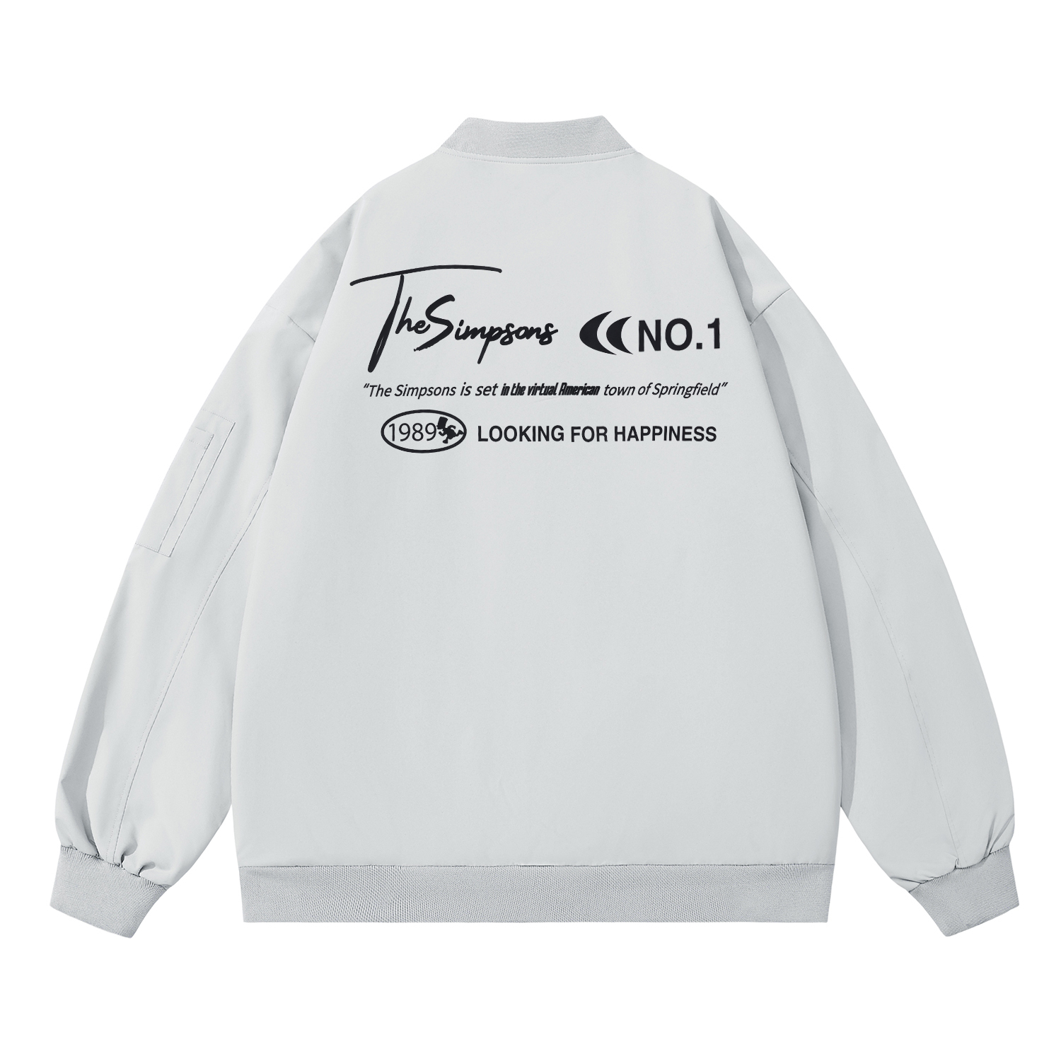 The Simpsons Куртка Unisex, Light Gray (Solid Color)
The Simpsons Куртка Unisex, Light Gray (Solid Color)