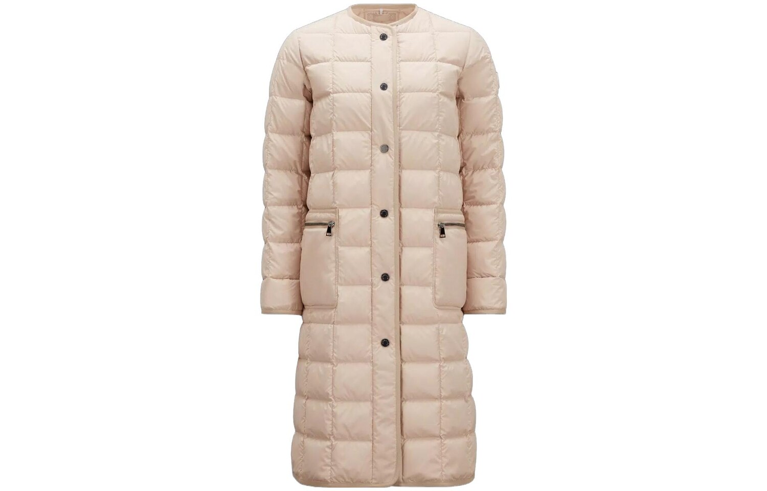 Пуховик женский бежевый Moncler 
Пуховик женский бежевый Moncler