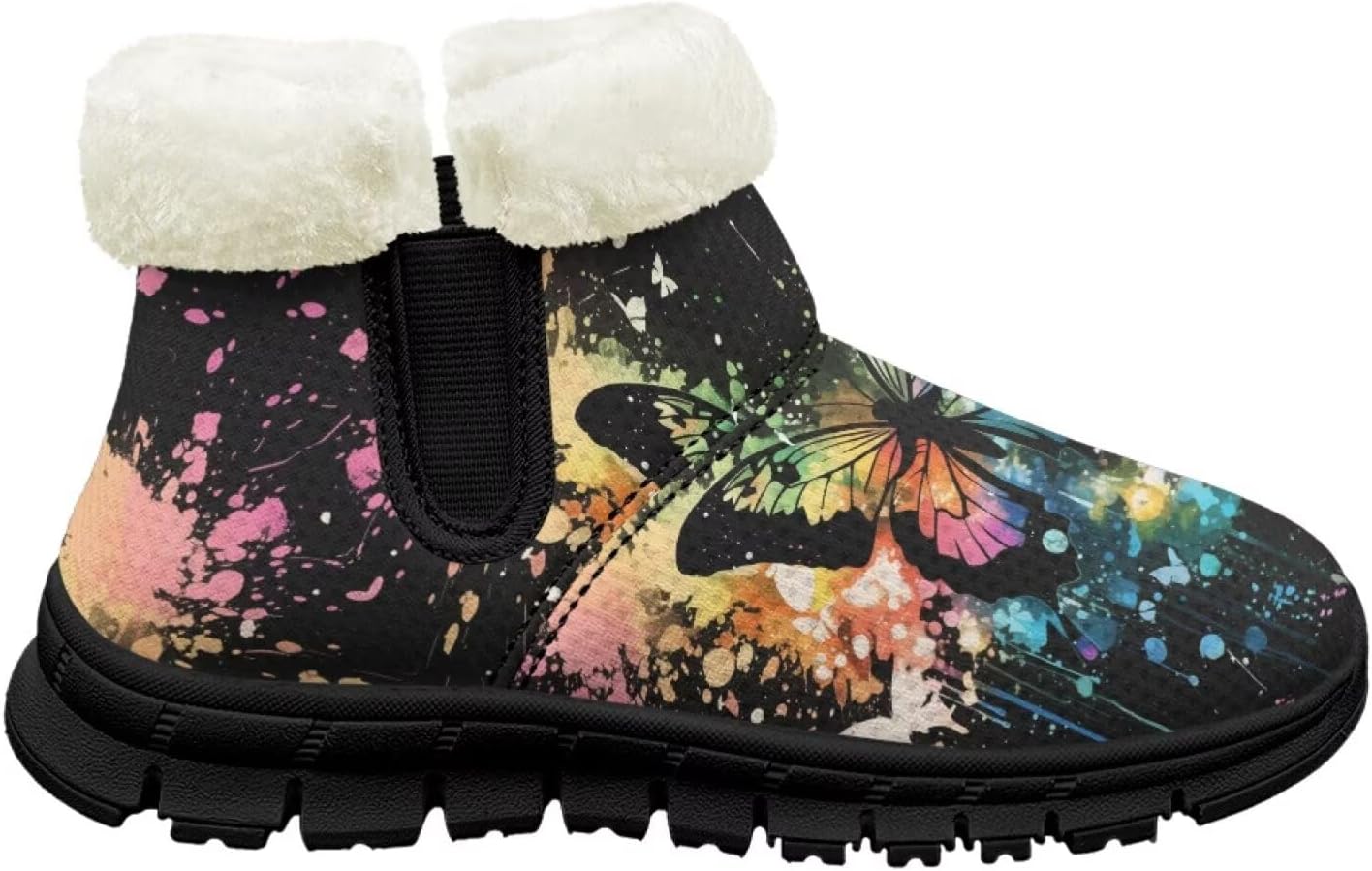 Детские ботинки на щиколотку для девочек, противоскользящие зимние ботинки для бега, с утепленной подкладкой, на мягкой подошве Pointodoor, Art Butterfly Print
Детские ботинки на щиколотку для девочек, противоскользящие зимние ботинки для бега, с утепленной подкладкой, на мягкой подошве Pointodoor, Art Butterfly Print