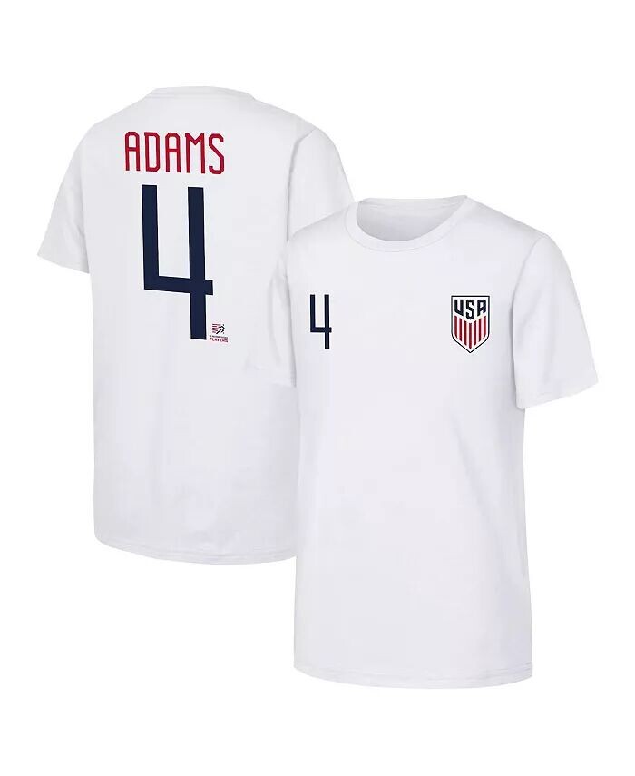 Футболка с именем и номером Тайлера Адамса из команды Big Boys and Girls, белая, USMNT Outerstuff
Футболка с именем и номером Тайлера Адамса из команды Big Boys and Girls, белая, USMNT Outerstuff