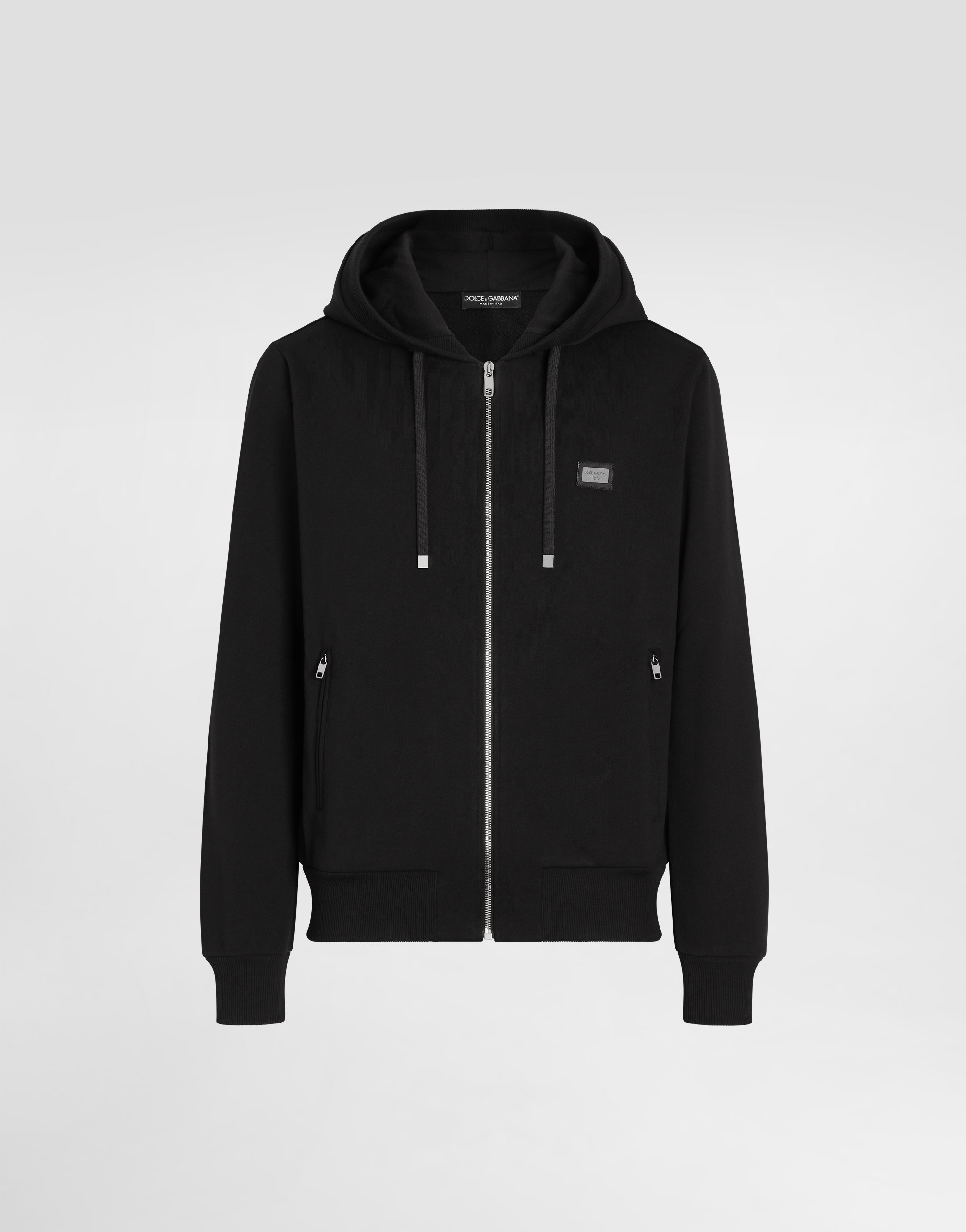 Свитшот из хлопкового джерси Dolce & Gabbana, черный
Свитшот из хлопкового джерси Dolce & Gabbana, черный