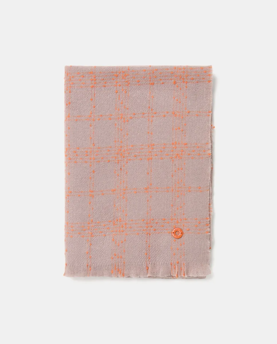 Двухцветный шарф в клетку Jo & Mr. Joe
Двухцветный шарф в клетку Jo & Mr. Joe